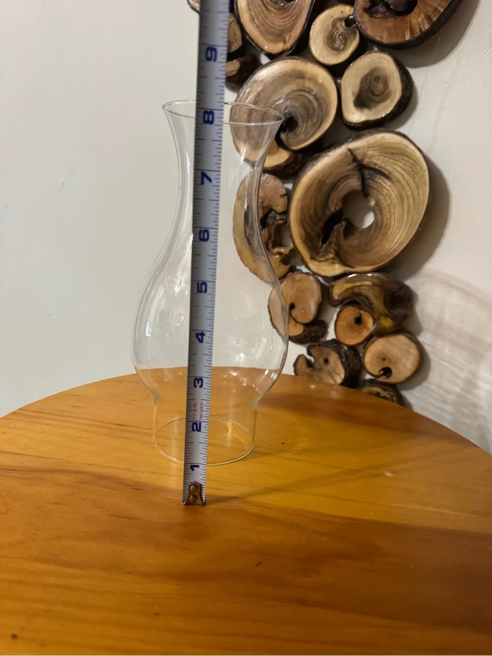 VINTAGE OIL LAMP CHIMNEY
